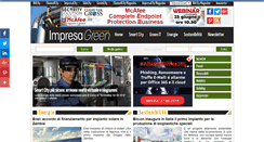 Desktop Screenshot of impresagreen.it
